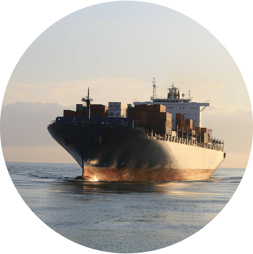 Ship used in Greystone Partners' supply change management as importing and exporting of products